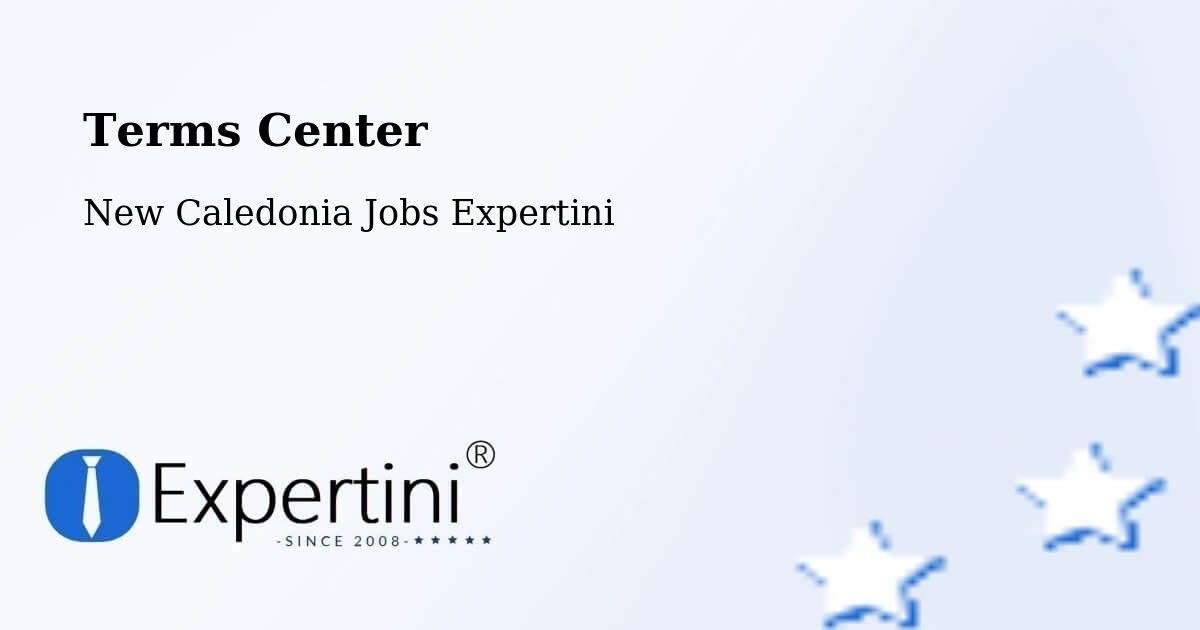 Terms of Service – Ouloup - New Caledonia Jobs Expertini